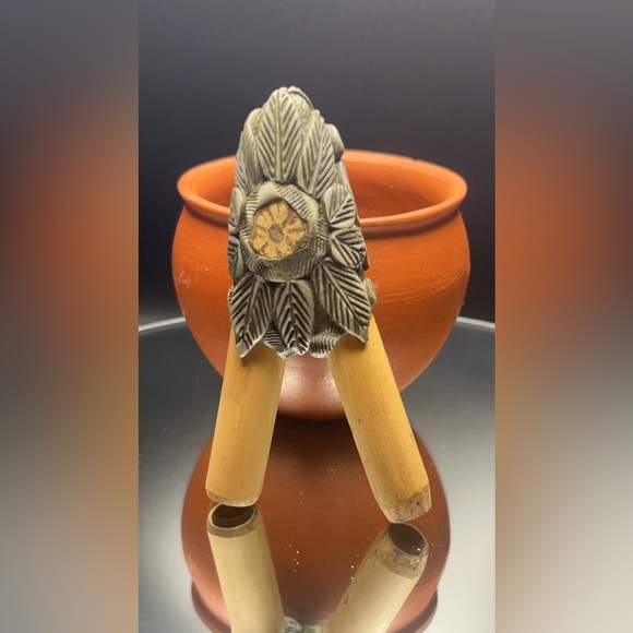 kuripe Cowrie Shell-Reiki Infused,Shamanic Tools, Snuff, Self Applicator - Picture 4 of 6